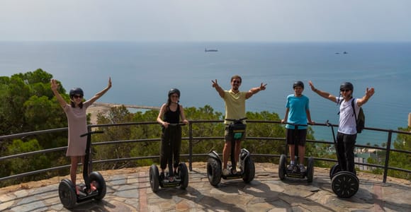 Malaga City Tour: 1-Hour Panoramic Segway Tour
