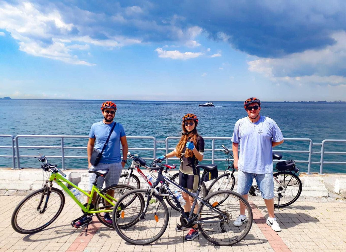 Istanbul: Eurasia cykel- og bådtur på halvdagstur