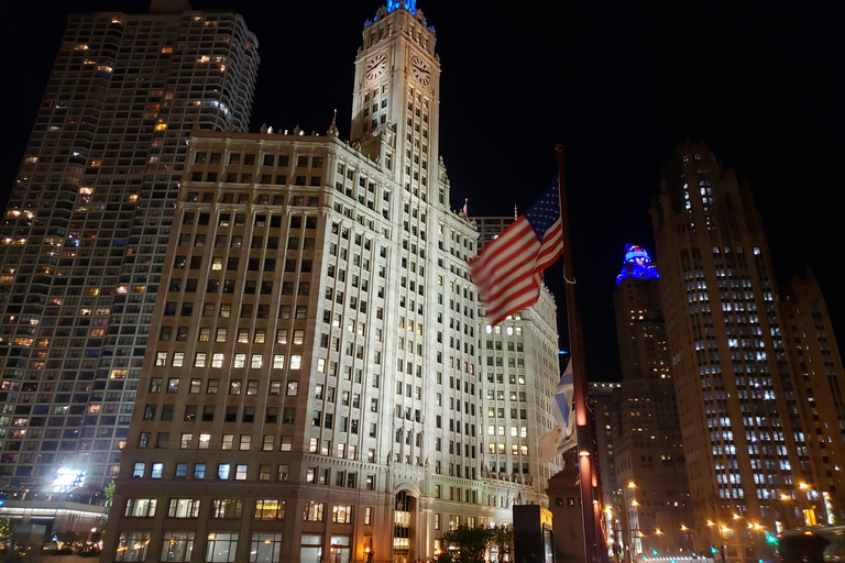 Chicago: Sunset Tour by Open-top Bus with Live Guide Panoramic Sunset Tour
