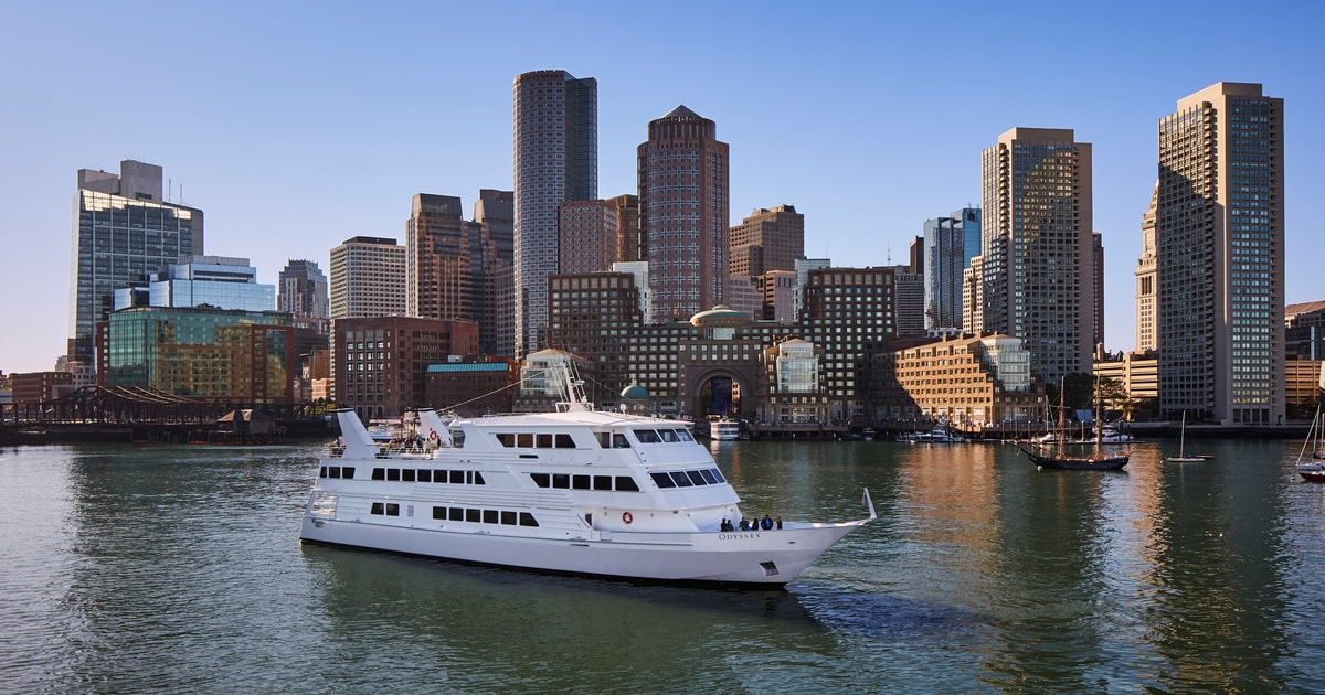 Boston Lunch or Dinner Cruise on the Odyssey GetYourGuide