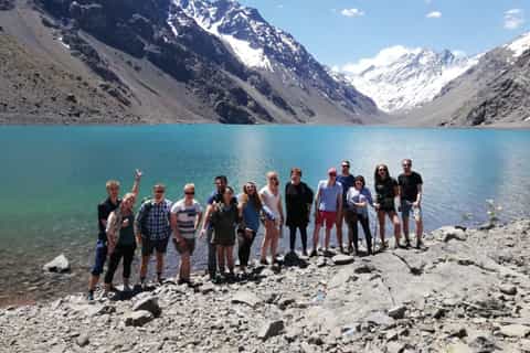 From Santiago: Portillo Inca Lagoon and San Esteban Vineyard