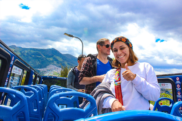 Quito: 2.5-Hour City Bus Tour Hop-on Hop-off from Naciones Unidas Boulevard