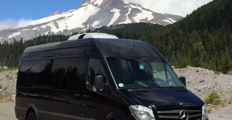 Portland: visite d'une journée du vin et des cascades du mont Hood
