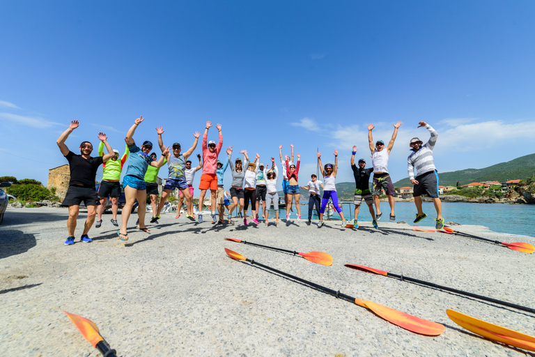 Kardamyli: Havskajakpaddling med lunch