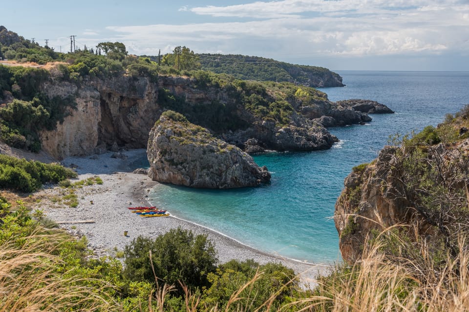 Kardamyli, kayak di mare con pranzo - Housity