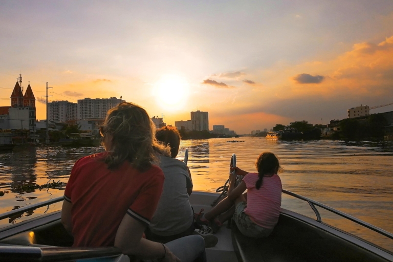 Ho Chi Minh City: Luxury Sunset Speedboat Tour with Cocktail