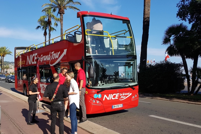 Nizza: 1- oder 2-tägige Hop-On/Hop-Off-Bustour