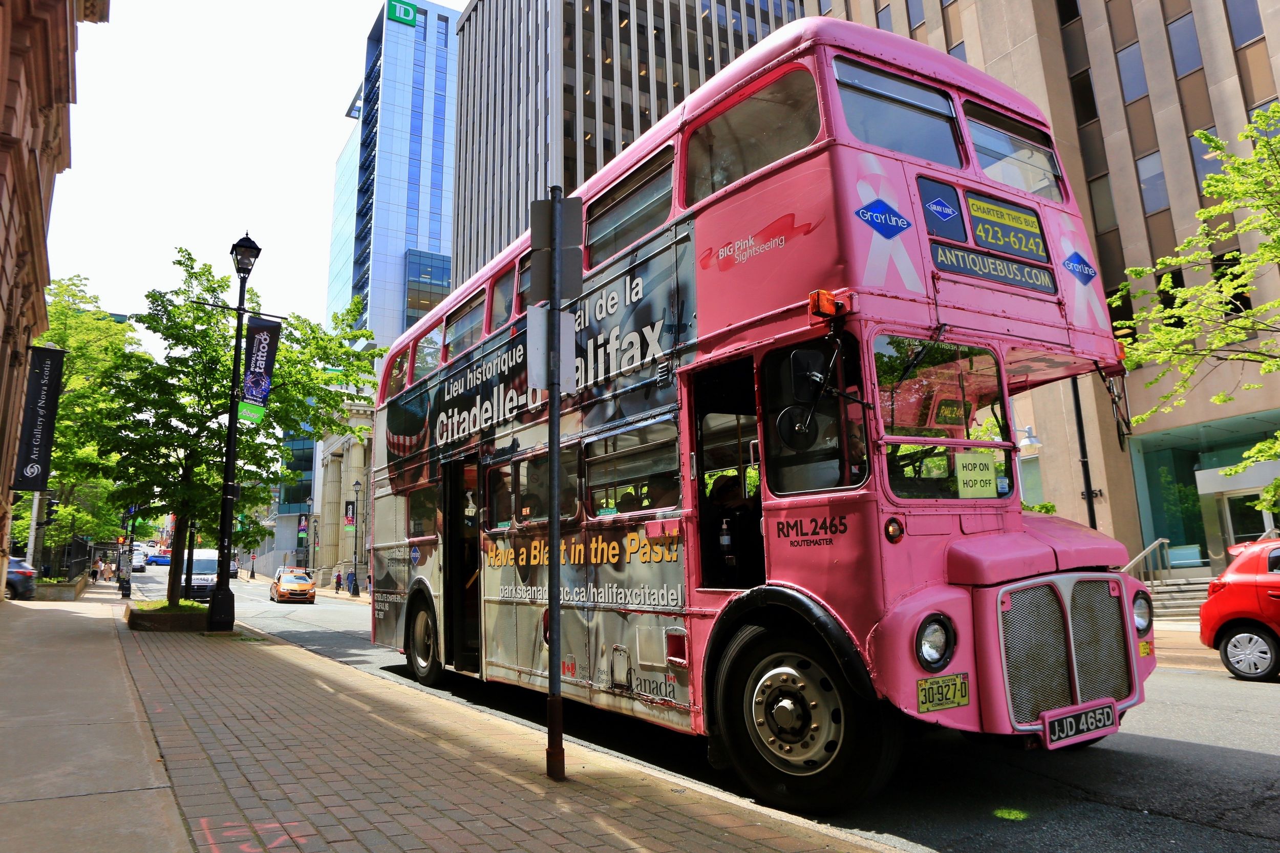 Halifax: Hop-On/Hop-Off-Bustour mit Doppeldecker-Bussen Stadtführung