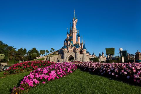 From Disneyland: Paris, Eiffel Tower, Louvre Tour and Cruise
