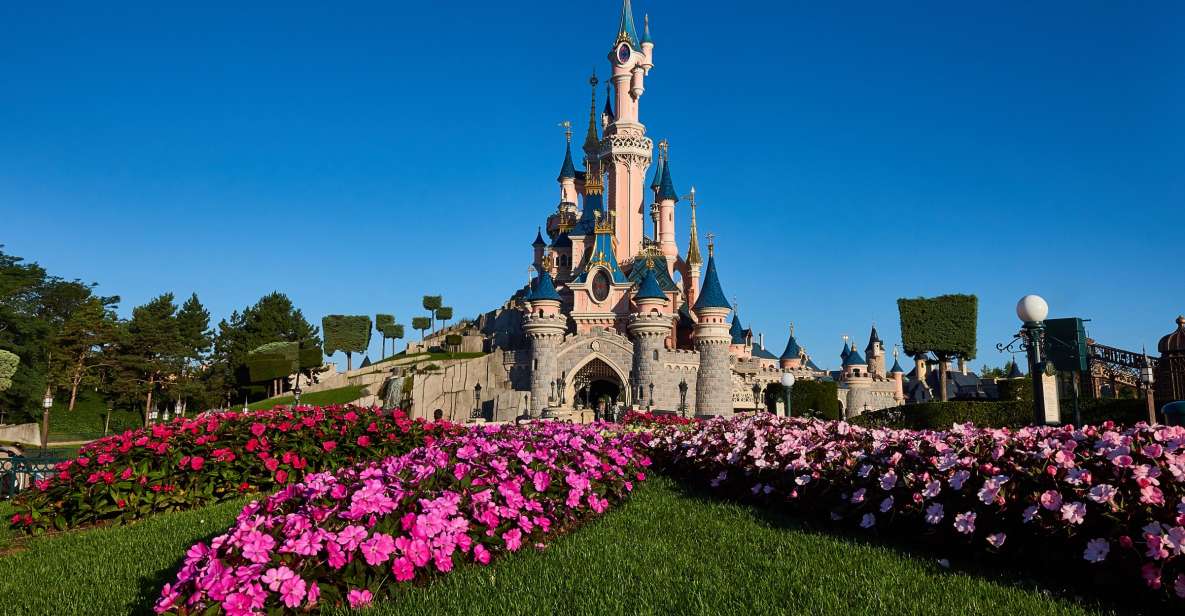 From Disneyland: Paris, Eiffel Tower, Louvre Tour and Cruise