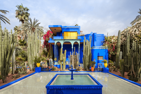 Tour Jardim Majorelle e Passeio de Camelo em Palmeraie