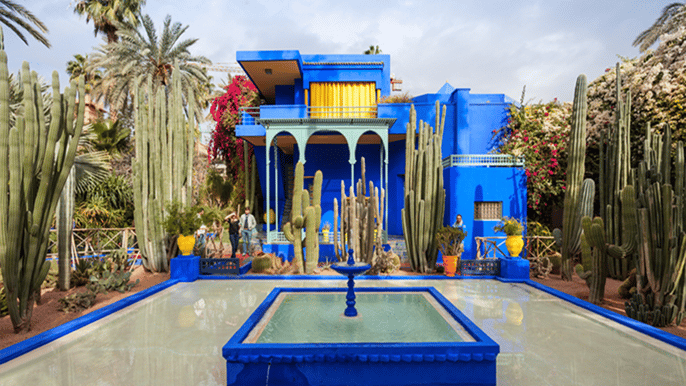 majorelle garden and palmeraie camel ride tour