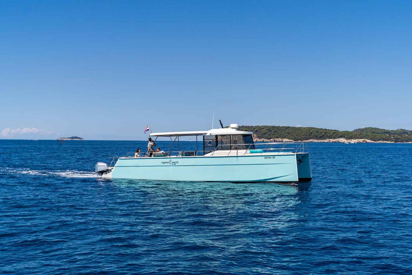 Dubrovnik: Sunset Catamaran Cruise with Sparkling Wine