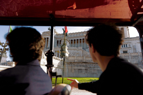 Golf Cart Tour: Express Highlights of Rome Tour with Meeting Point