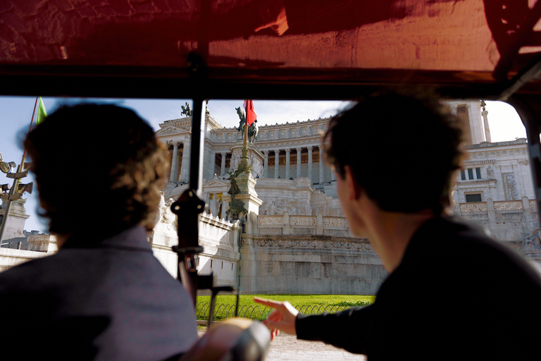 Golf Cart Tour: Express Highlights of Rome Tour with Meeting Point