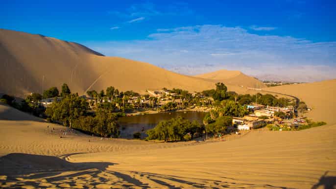 desde paracas o pisco tour privado al oasis de huacachina