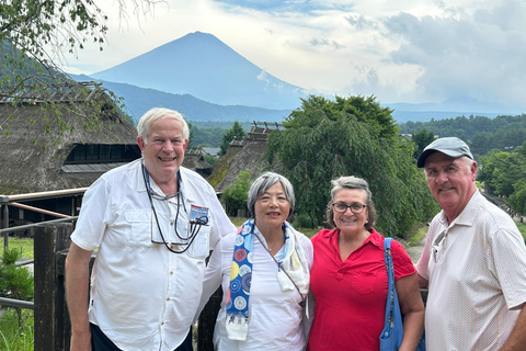 Mt. Fuji & Hakone Private Tour T/F Tokyo, Yokohama up to 12 From Yokohama to Tokyo up to 10