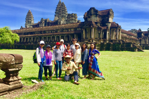 Siem Reap: excursão privada de 1 dia a Angkor Wat com Banteay Srey