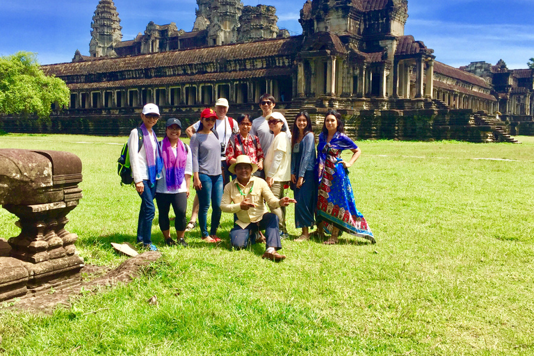 Siem Reap: excursão privada de 1 dia a Angkor Wat com Banteay Srey