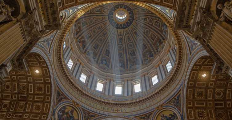 Basílica de São Pedro: Excursão com Subida à Cúpula e Túmulos Papais