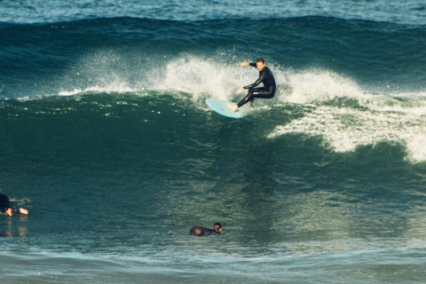 La Jolla: lección de surf de 1,5 horasLección pública de surf de 1,5 horas