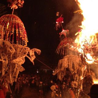 Nozawa: Full-Day Fire Festival & Snow Monkey Tour on Jan 15