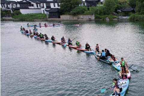 Shanghai: Xitang Night Water Town & Paddleboard Trip
