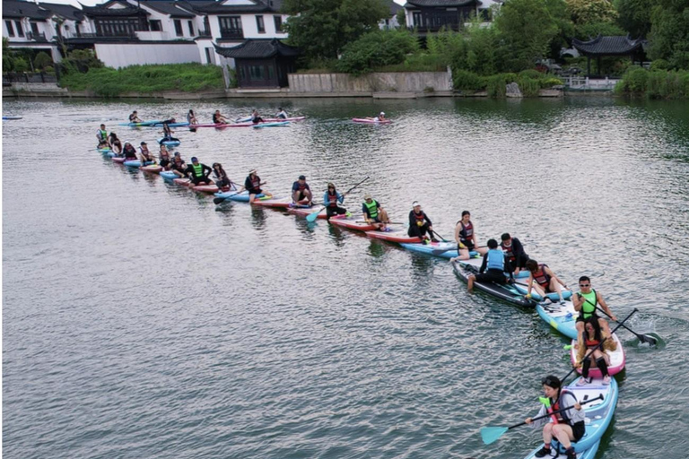 Shanghai: Xitang Night Water Town & Paddleboard Trip