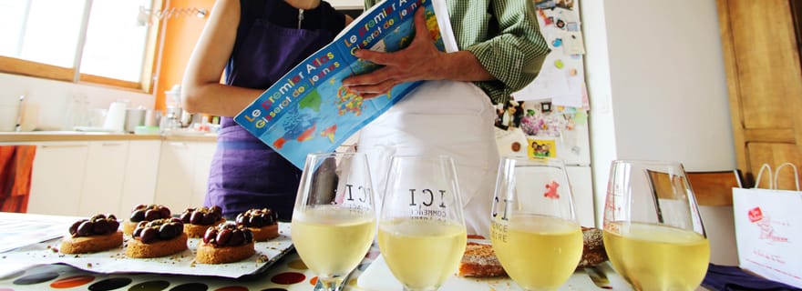 Cours de cuisine avec un chef parisien