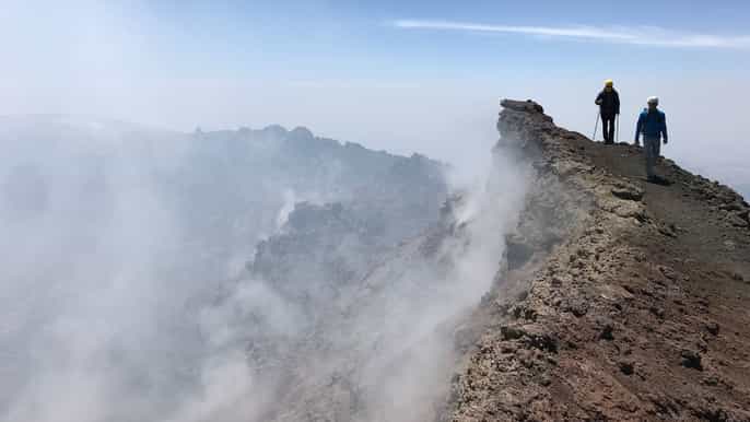 mount etna cable car jeep and hiking excursion to summit