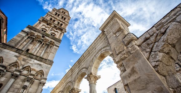 Von Milna, Supetar und Split: Split Stadtführung mit Guide