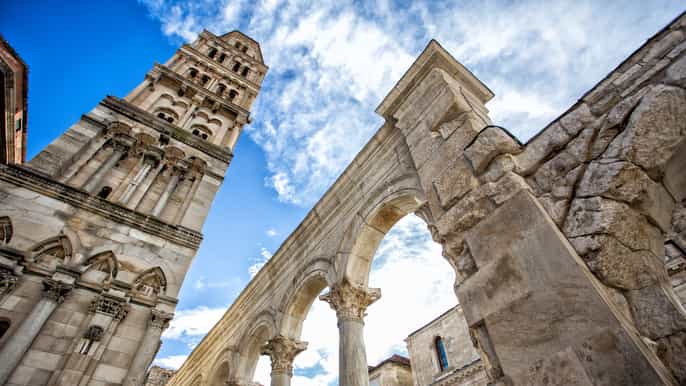 de bol supetar et split visite guidée à pied de la ville de split