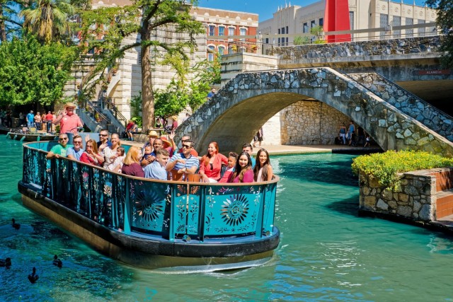 Visit San Antonio Tower of Americas, River Walk Cruise & Bus Tour in San Antonio