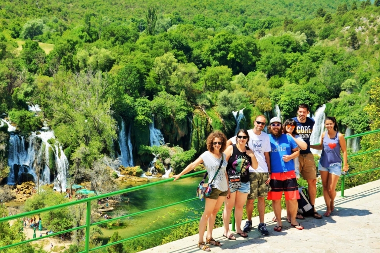 From Mostar: Herzegovina Cities & Waterfall Day Tour