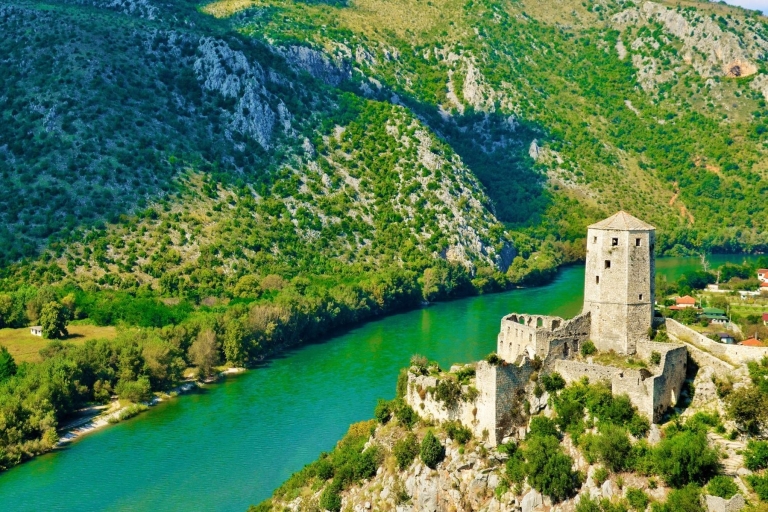 De Mostar: villes et cascades en Herzégovine