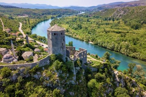 De Mostar: villes et cascades en Herzégovine