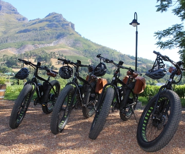 Stellenbosch: Banhoek-völgy vidéki E-Bike bortúra