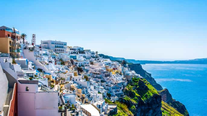 santorini fullday boat trip from paros