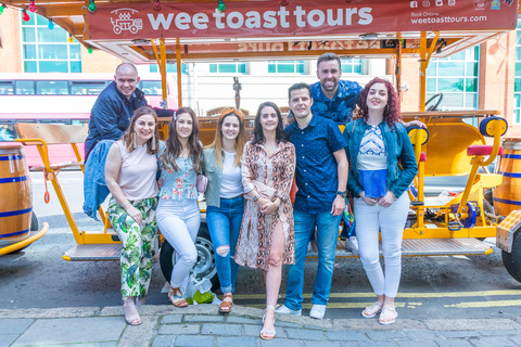 Belfast Tour en bicicleta por el centro de la ciudad con cervezaVisita por la tarde/noche