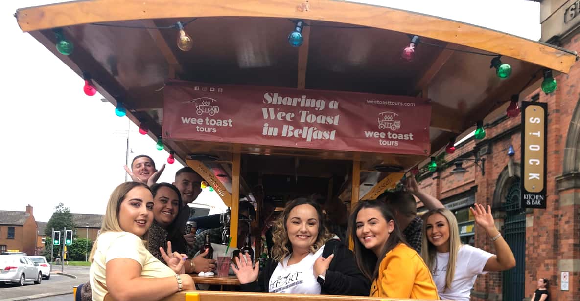 Belfast: City Centre Beer Bike Tour