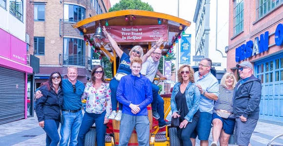 Belfast: Cathedral Quarter Beer Bike Tour
