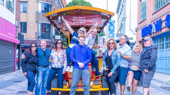 belfast cathedral quarter beer bike tour