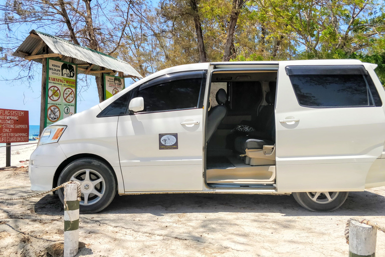 Transfert privé : de la gare SGR de Mombasa à Nyali/BamburiAller simple : de Nyali/Bamburi à la gare SGR de Mombasa