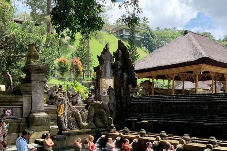 Ubud, Monkey forest, Riceterace Waterfall, Purification Ubud Tour Include Enterance Tickets