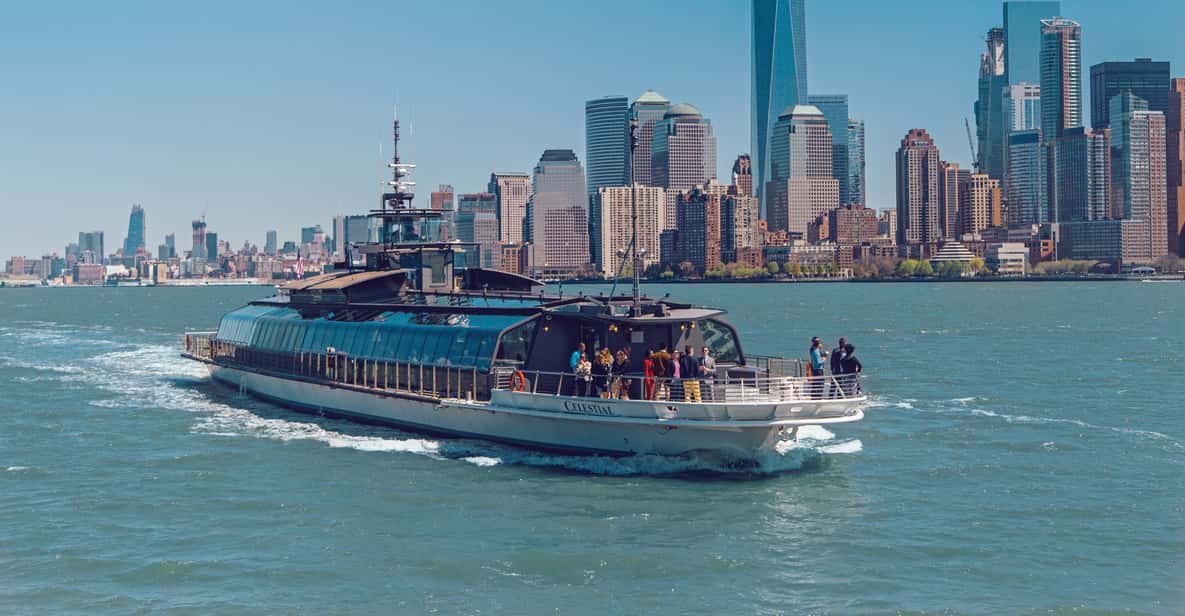 NYC: paseo en barco con brunch, almuerzo o cena de lujo