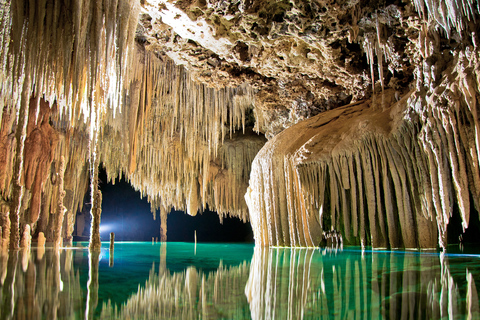 Riviera Maya: Exclusive Rio Secreto and Tulum Tour