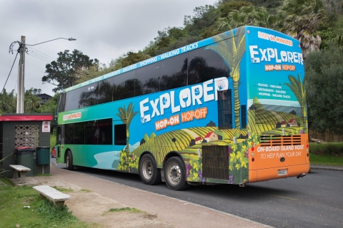 Wyspa Waiheke: bilety autobusowe Explorer na prom i wsiadanie i wysiadanie