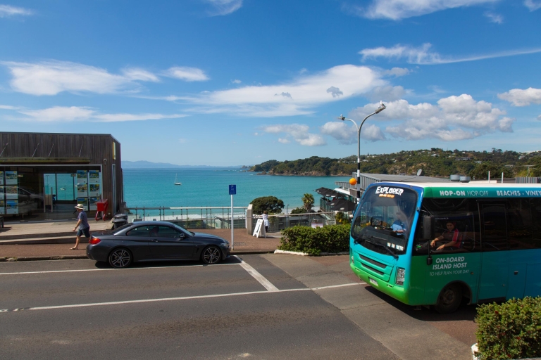 Île Waiheke : billets de ferry et bus à arrêts multiples