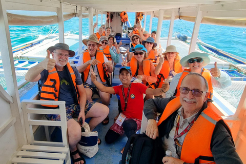 Boracay: Inselhopping Bootstour mit Schnorcheln und Tauchen