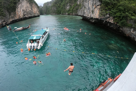 From Phi Phi Island: Pirate Boat with Sunset